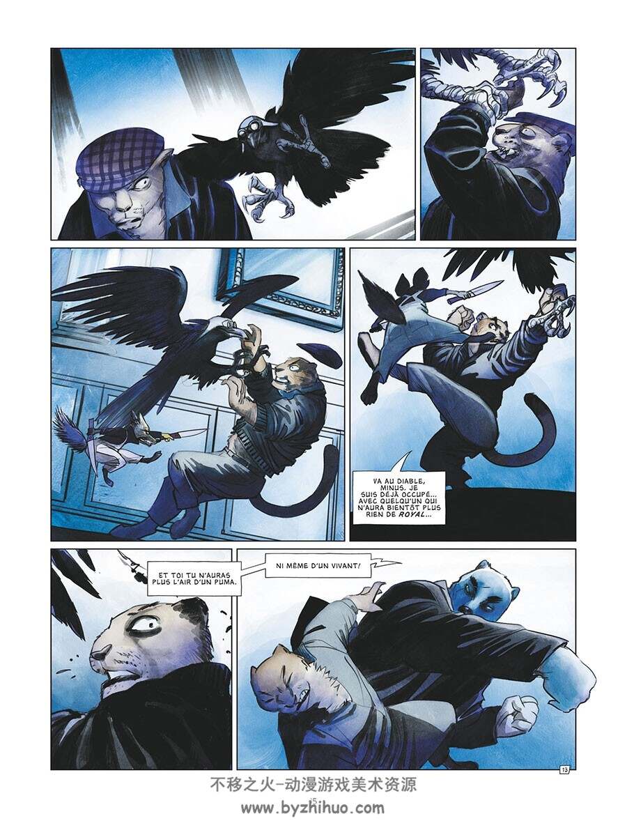 Jack Wolfgang 1 - 2册 Desberg Stephen - Reculé Henri 欧美动物拟人法语漫画