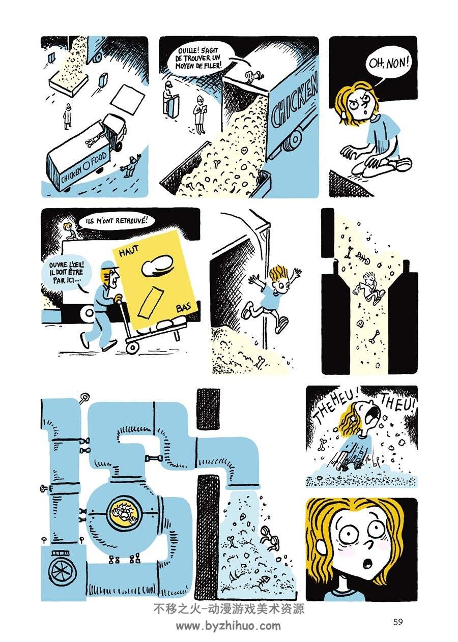 Junk Food Book 全一册 Noémie Weber 法语卡通幻想漫画