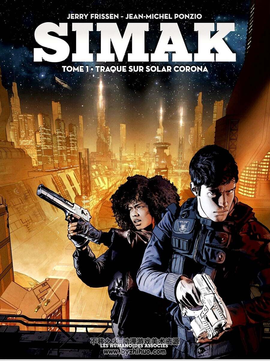 Simak 1 - 2册 Jean-Michel Ponzio - Jerry Frissen 科幻类彩色漫画