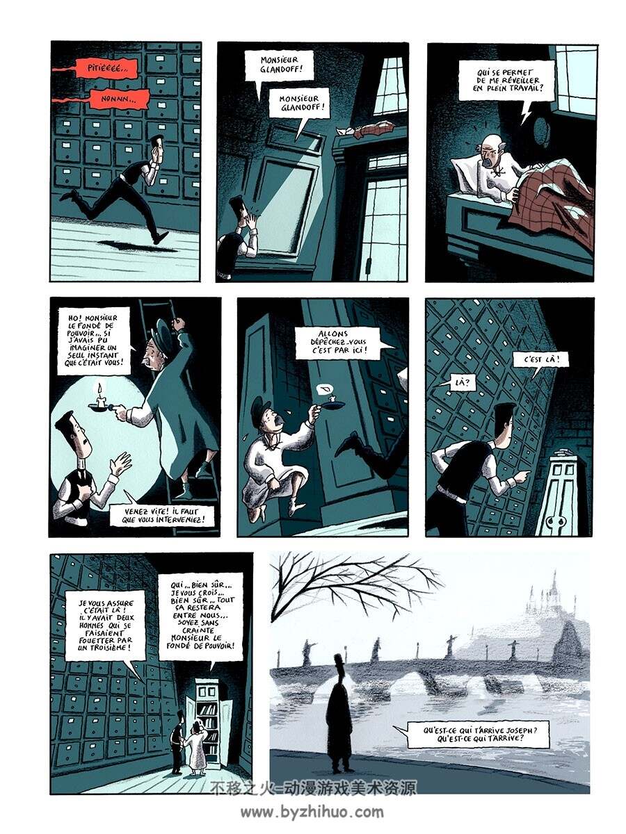 Le Procès  全一册  Clod - Céka 全彩色卡通法语漫画