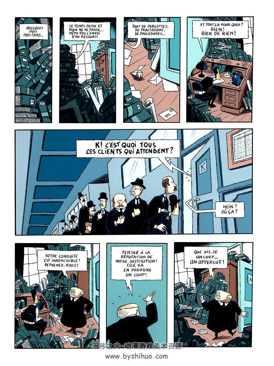 Le Procès  全一册  Clod - Céka 全彩色卡通法语漫画