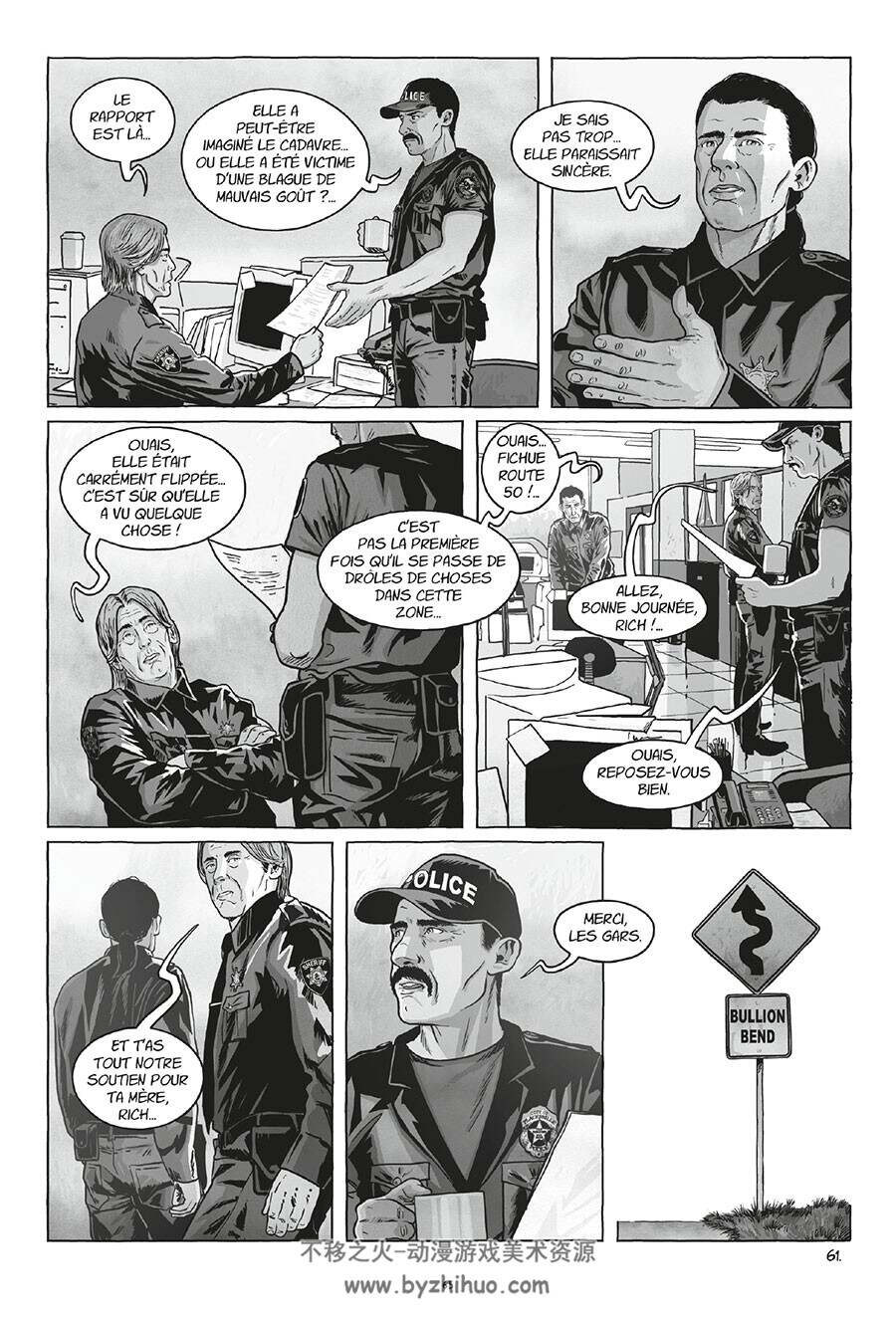 Placerville  全一册 Christophe Bec - Cyrille Ternon  恐怖悬疑类漫画