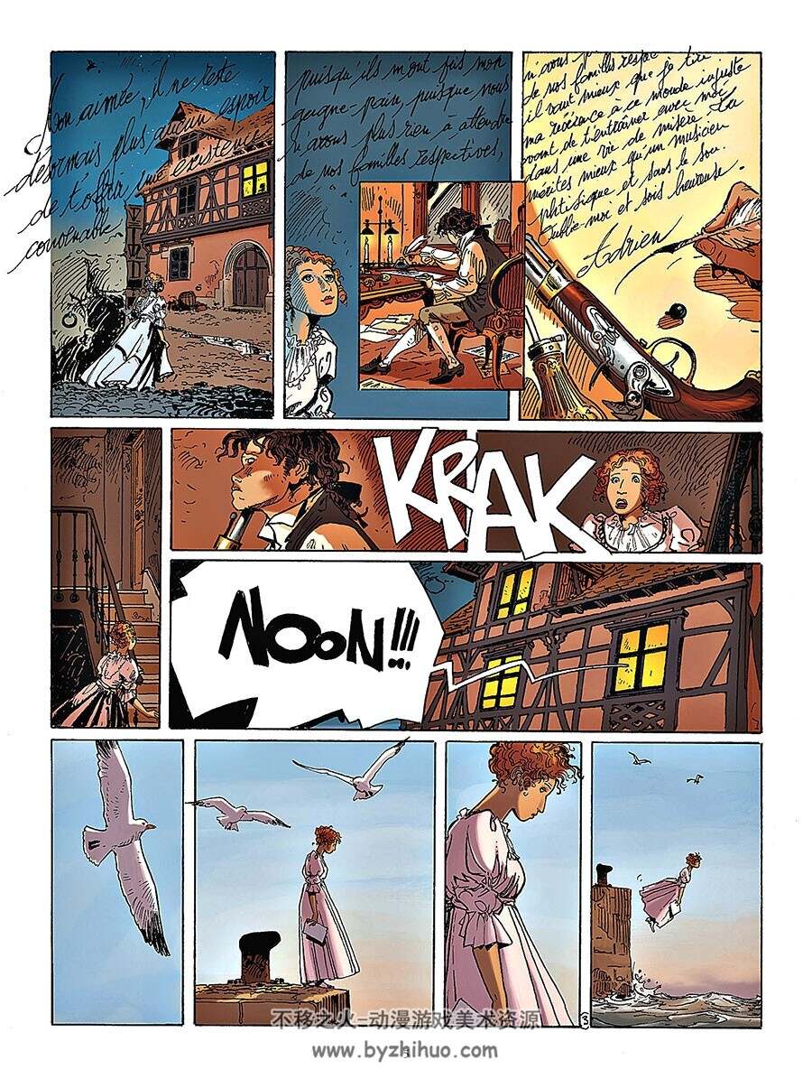 Le Vétéran 1 - 2册 Frank Giroud - Gilles Mezzomo 法国战争题材彩色漫画