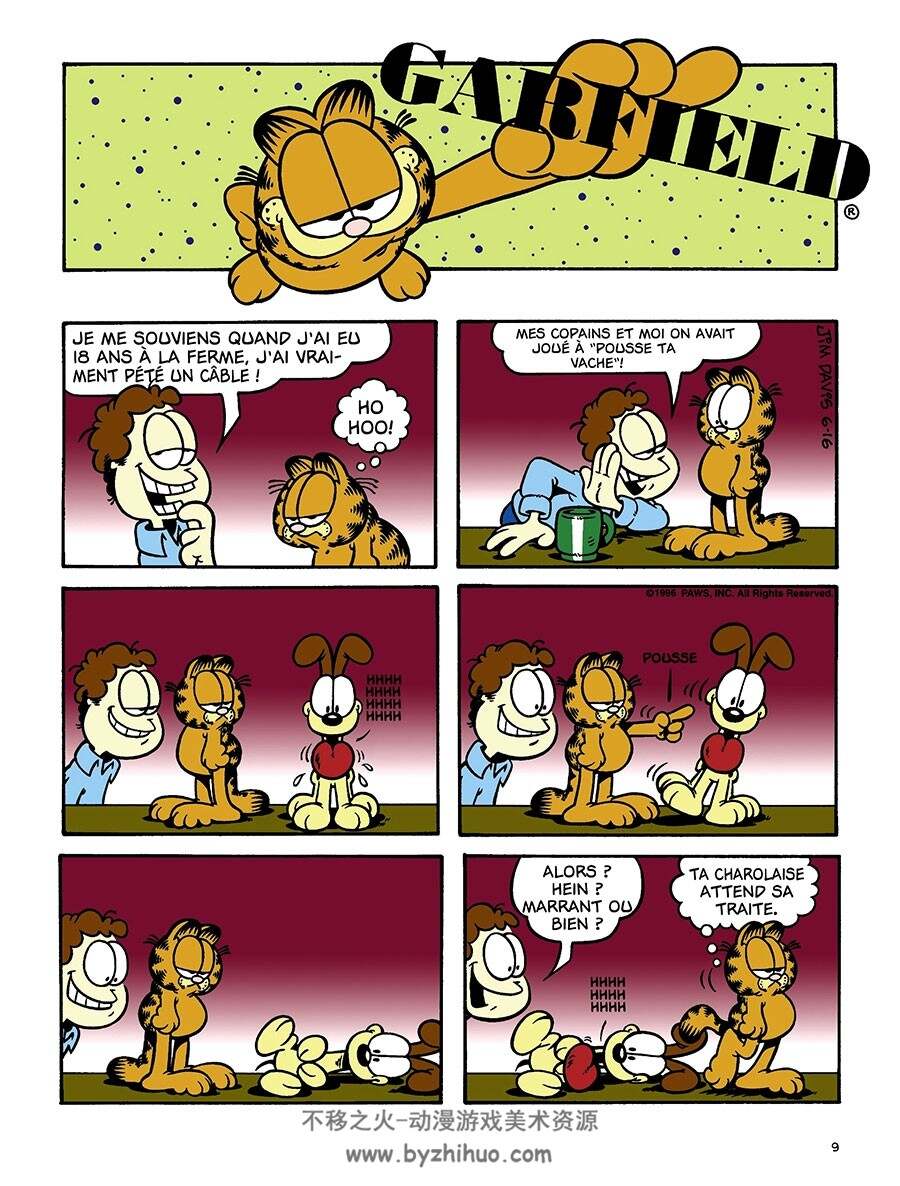 Garfield - Hors-série - Joyeux Channiversaire ! 全一册 Davis Jim 加菲猫诞生纪念漫画