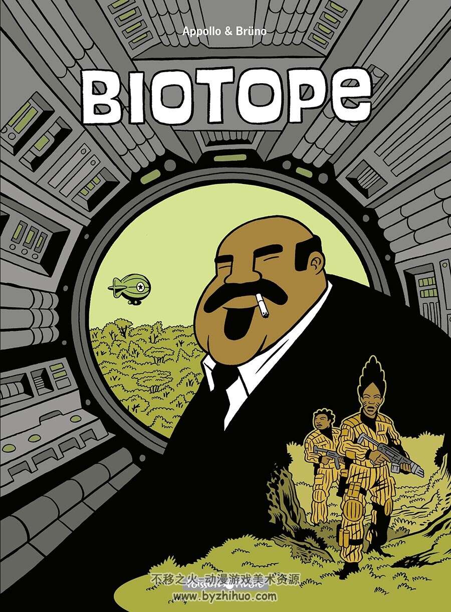 Biotope - Intégrale 全一册 Appollo - Brüno 法语科幻漫画
