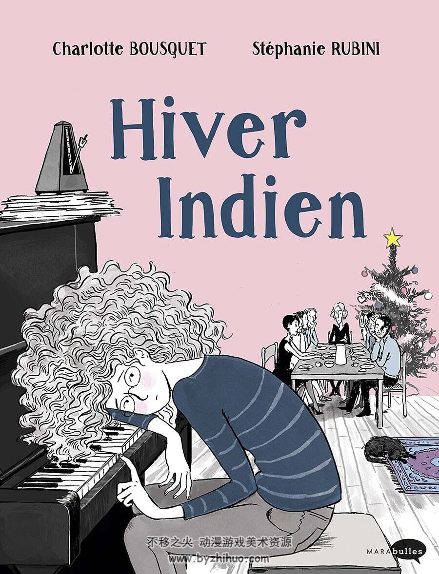 Hiver indien 全一册 Charlotte BOUSQUET - Stéphanie Rubini 法语手绘漫画