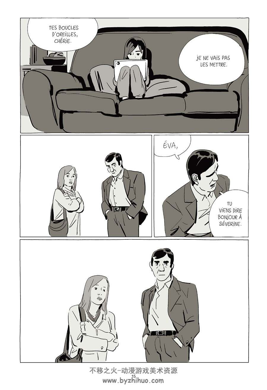 Le Chemisier 全一册 Bastien Vivès 黑白法语漫画下载