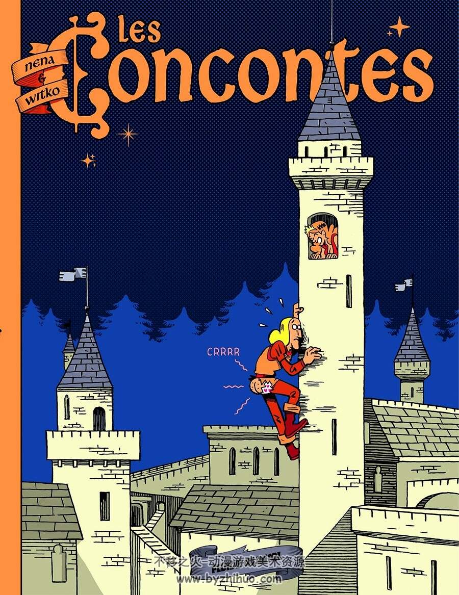 Les concontes 全一册 Nikola Witko - Néna 丧文化成人童话法国漫画