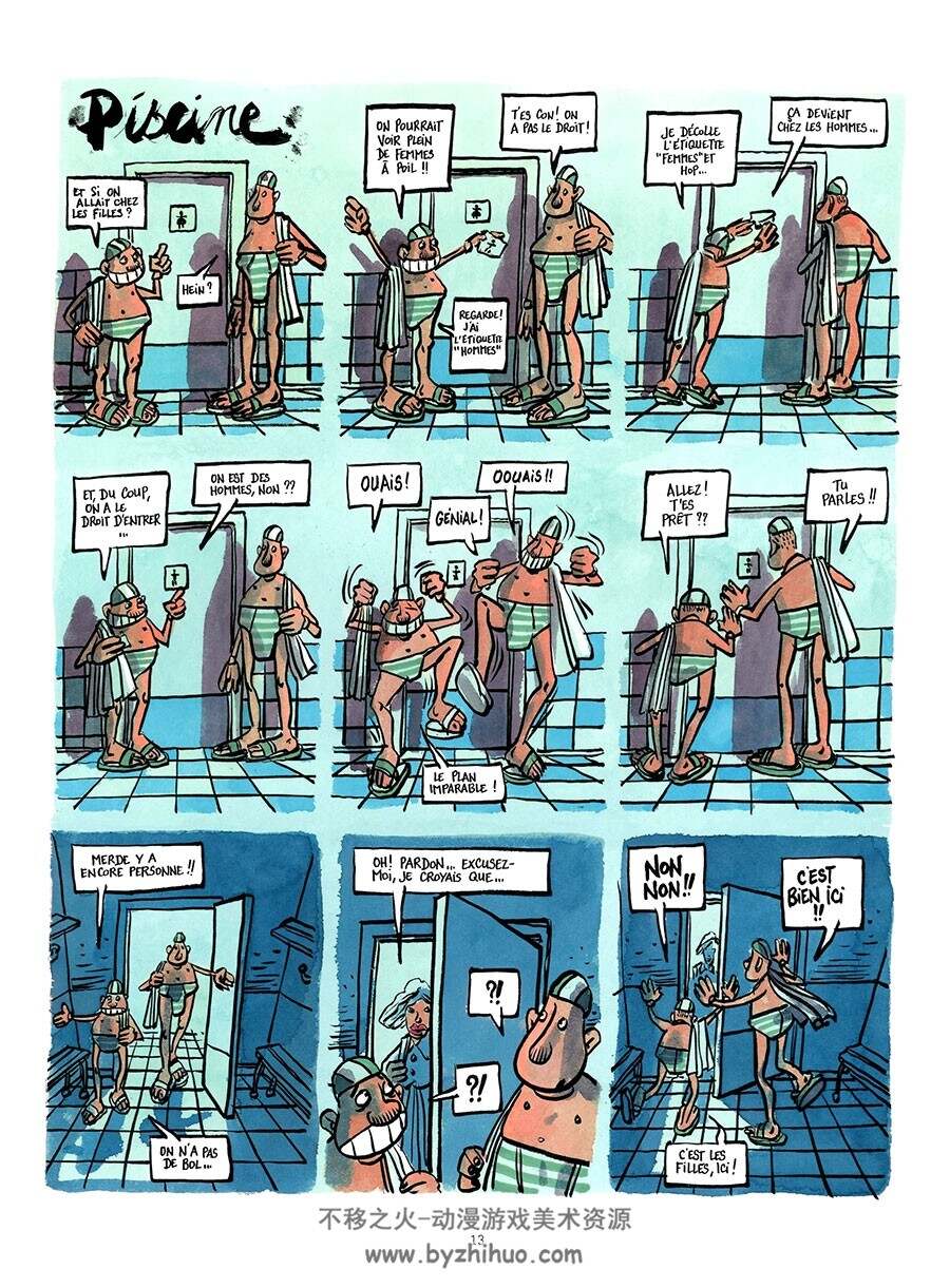 Deux cons 1 - 2册 Didier Tronchet 欧美搞笑彩色漫画