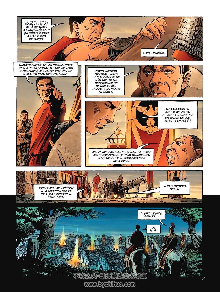 Imperium 全一册  LF Bollée - Régis Penet 罗马凯撒大帝漫画图片下载