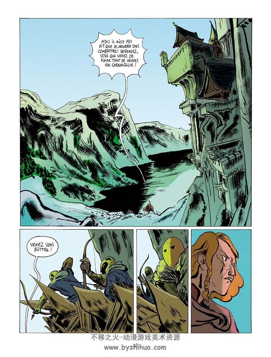 YS 全一册  Annaig - Loïc Sécheresse 画风奇特的彩色法国漫画下载