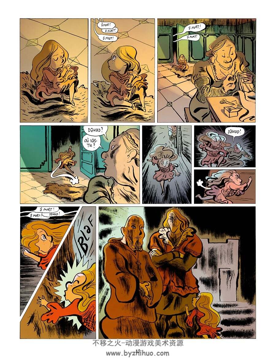 YS 全一册  Annaig - Loïc Sécheresse 画风奇特的彩色法国漫画下载