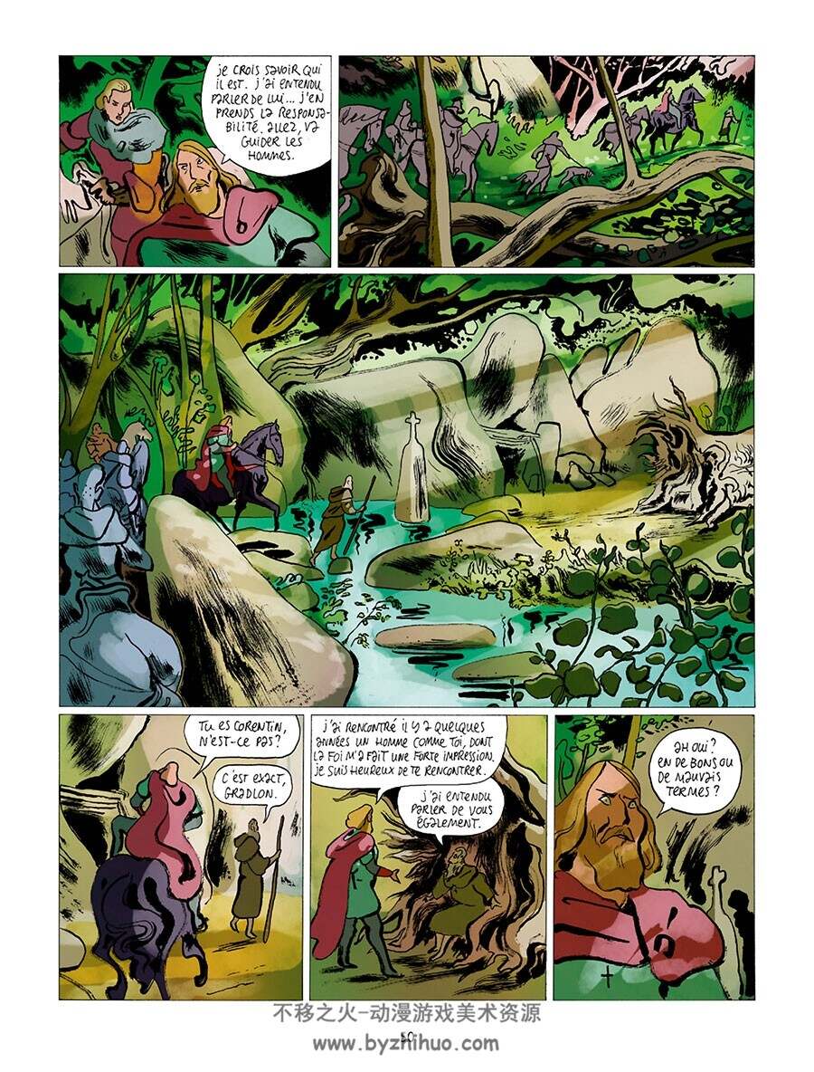 YS 全一册  Annaig - Loïc Sécheresse 画风奇特的彩色法国漫画下载