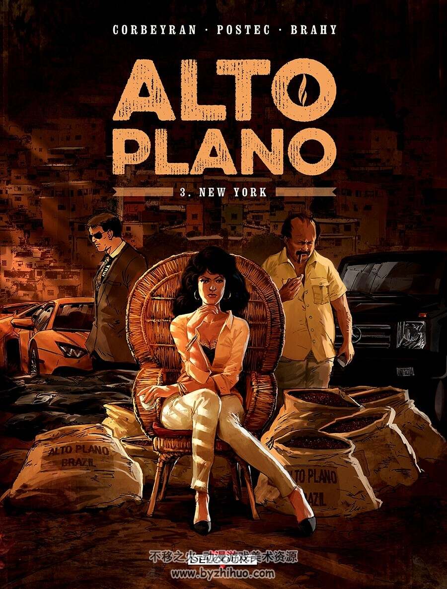 Alto Plano 1-3册 Vanessa Postec - Éric Corbeyran - Luc Brahy