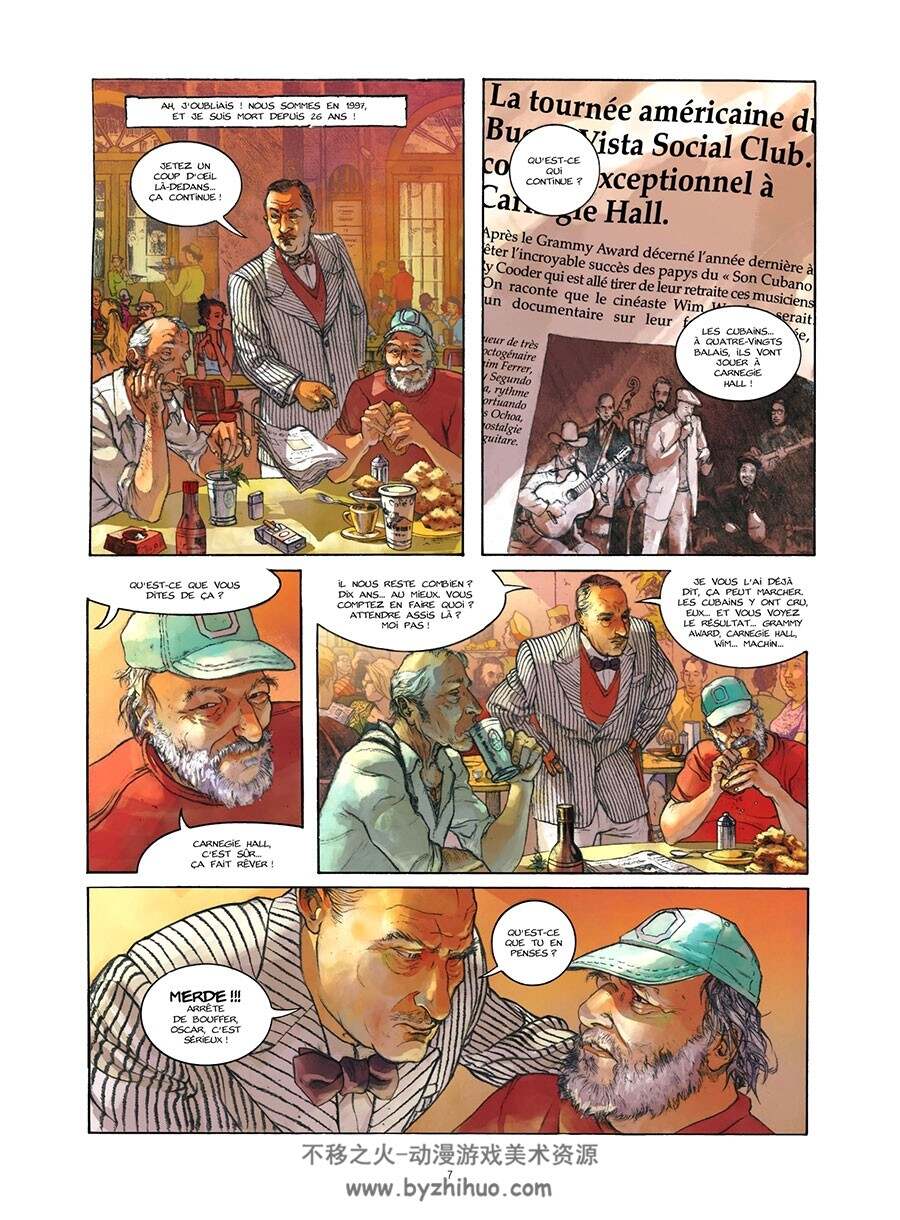 Bourbon Street - Intégrale 全一册 Alexis Chabert - Philippe Charlot 手绘风漫画
