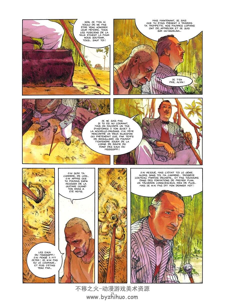 Bourbon Street - Intégrale 全一册 Alexis Chabert - Philippe Charlot 手绘风漫画