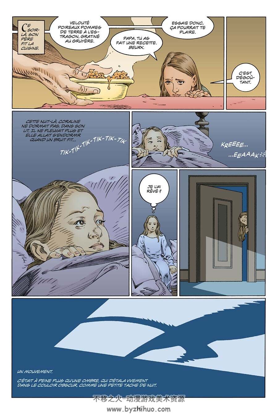 Coraline Graphic Novel 全一册 Neil Gaiman - P. Craig Russell  恐怖惊悚漫画