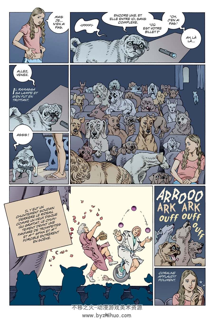 Coraline Graphic Novel 全一册 Neil Gaiman - P. Craig Russell  恐怖惊悚漫画