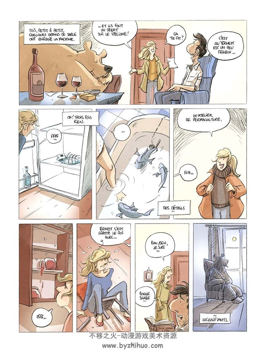 De la nécessité d'avoir un ours chez soi  全一册 Debuhme 法语漫画下载