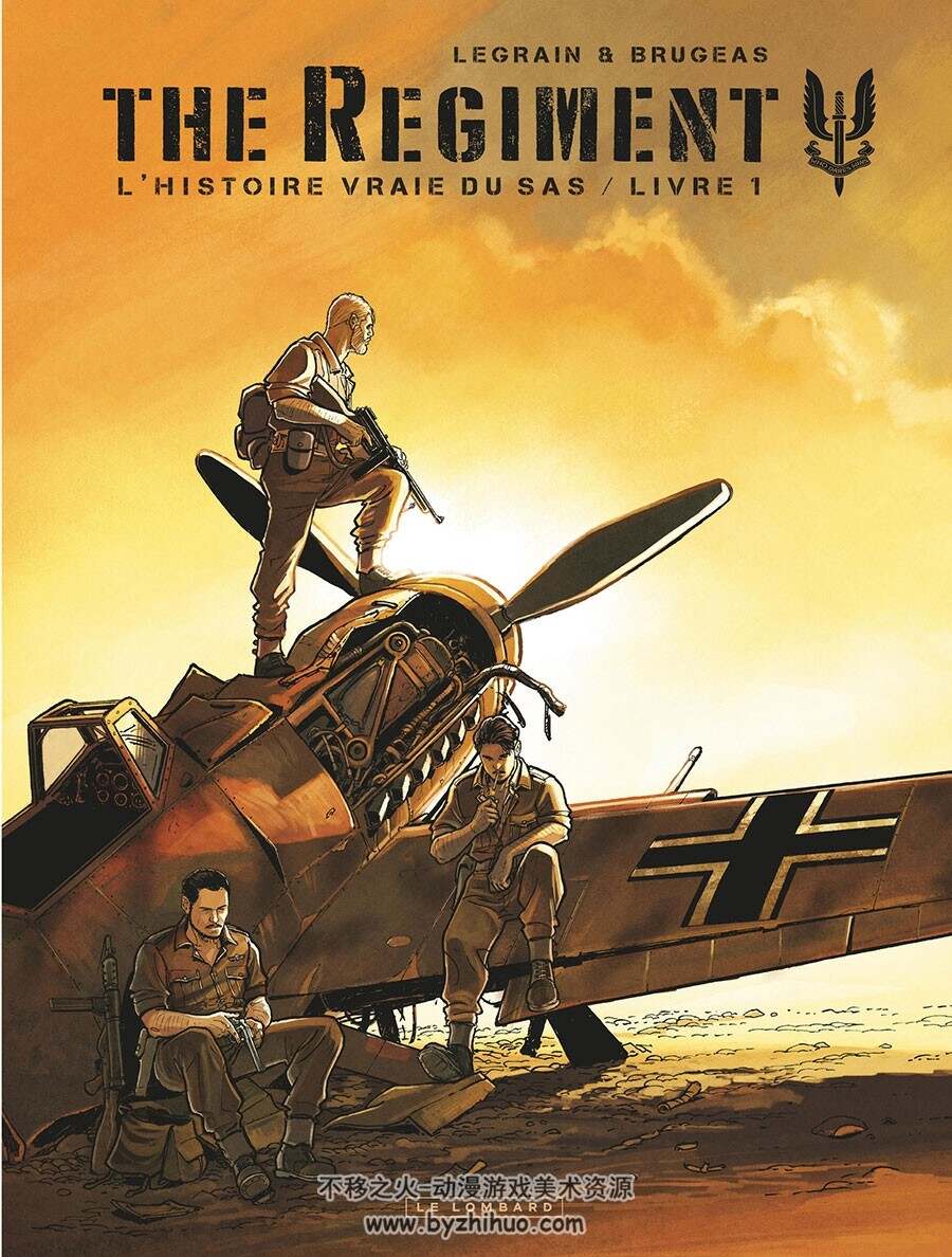 The Regiment - L'Histoire vraie du SAS 1-2册  Brugeas Vincent - Legrain Thomas 军事
