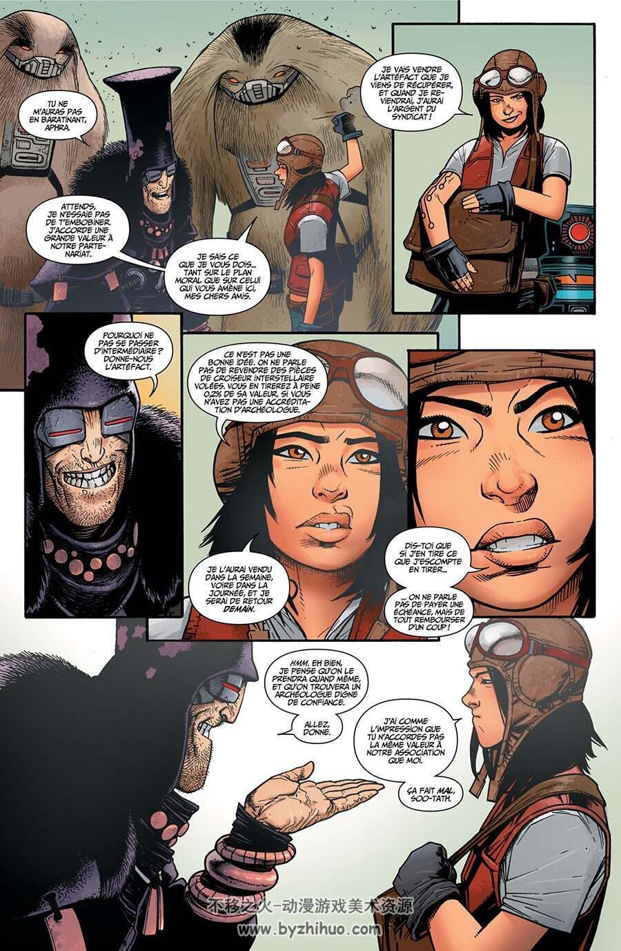 Star Wars - Docteur Aphra 1-2册 Kieron Gillen 未来科幻法语漫画