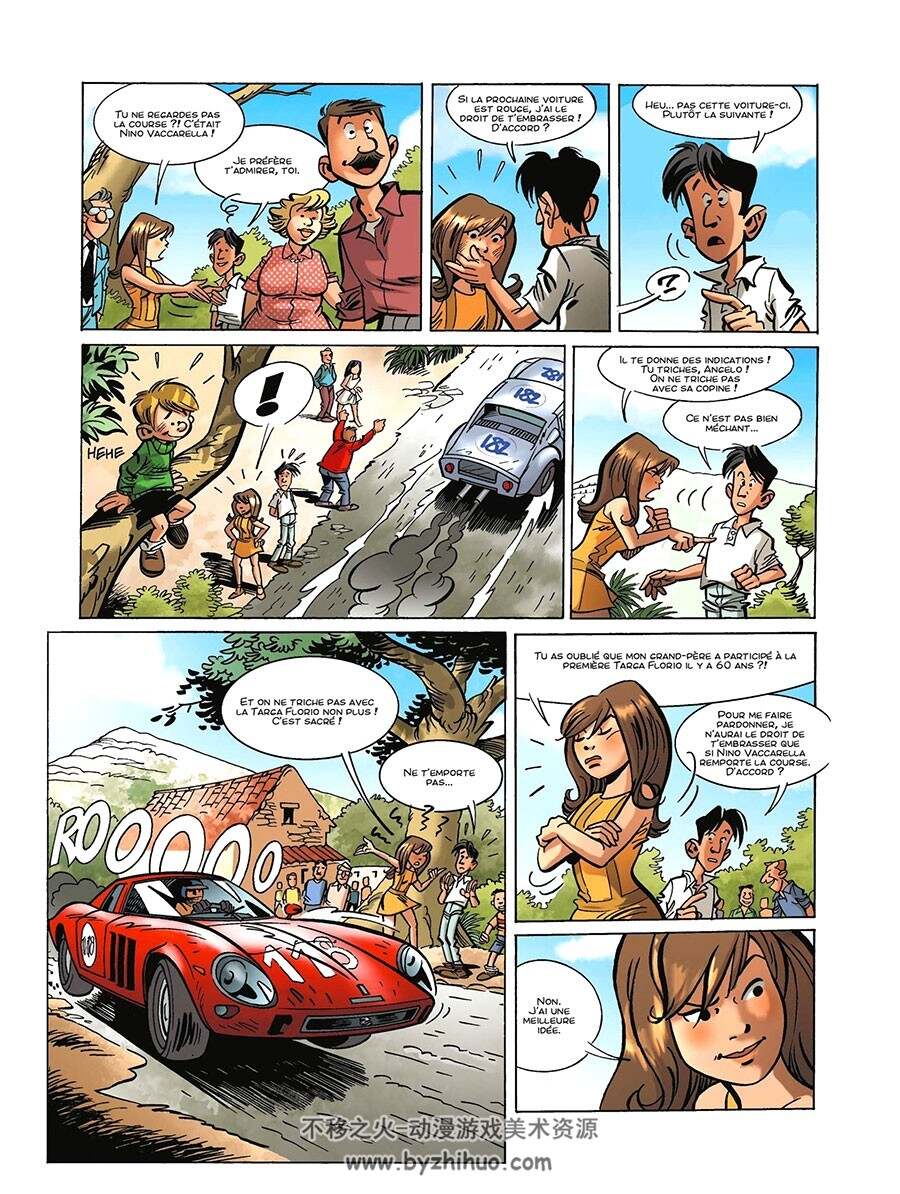 La dernière Targa Florio 全一册 Dugomier - Jean-Marc Krings 赛车漫画