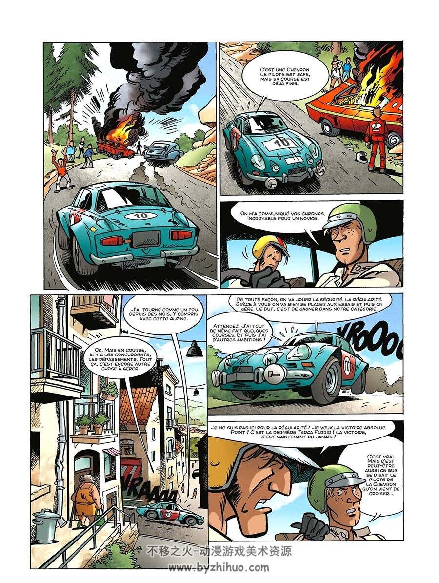 La dernière Targa Florio 全一册 Dugomier - Jean-Marc Krings 赛车漫画