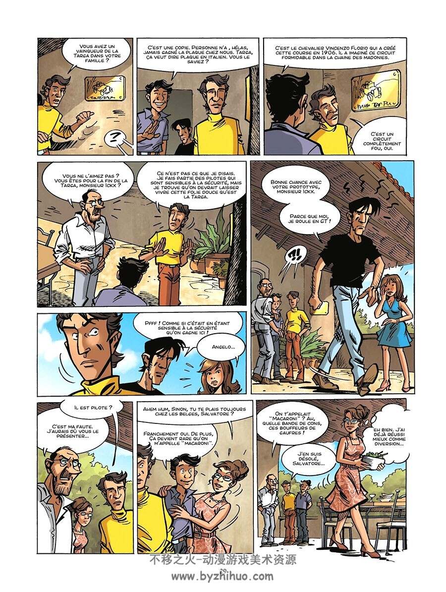 La dernière Targa Florio 全一册 Dugomier - Jean-Marc Krings 赛车漫画