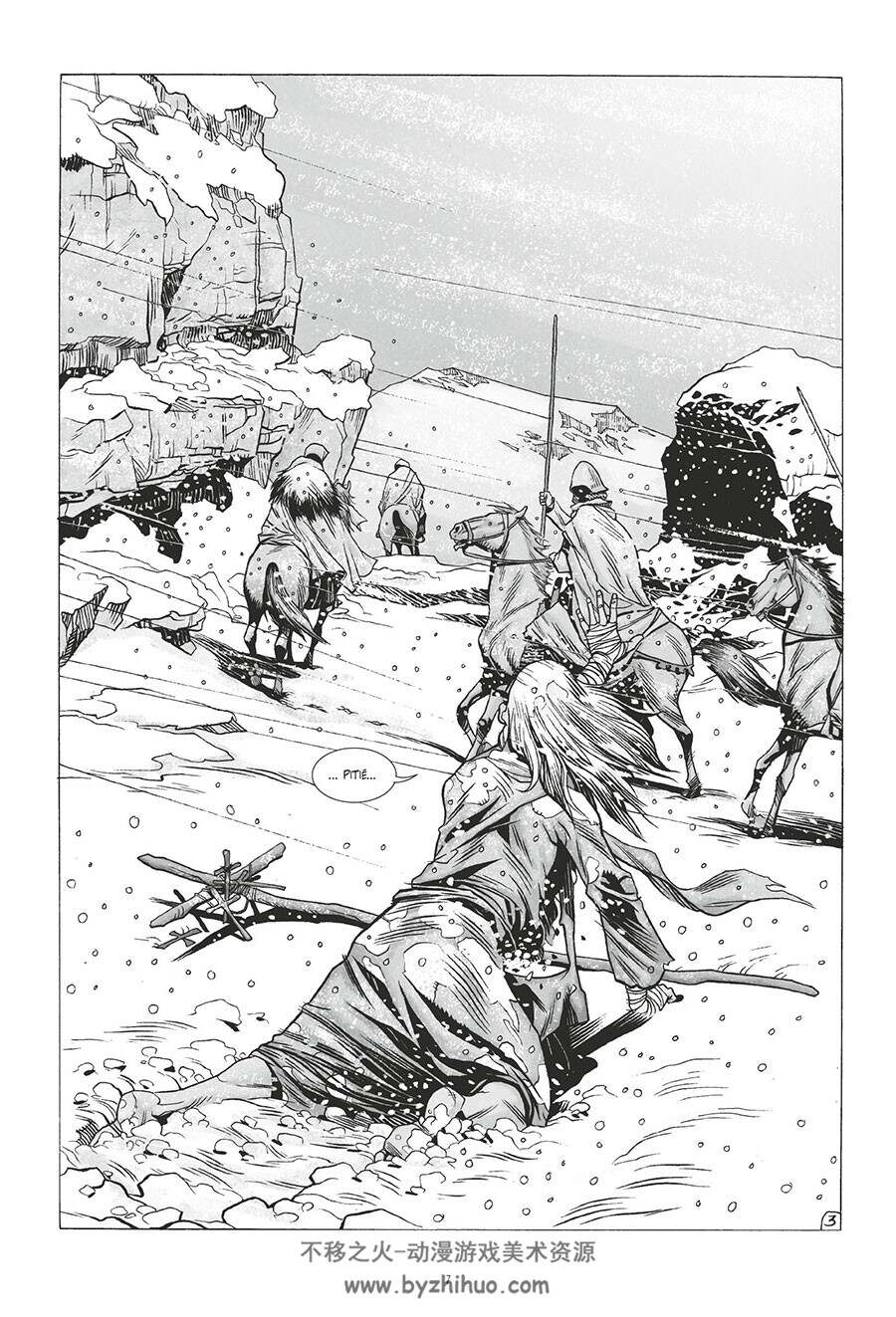 Éternel Hiver 全一册 David Munoz - Rafael Vargas 法国黑白漫画
