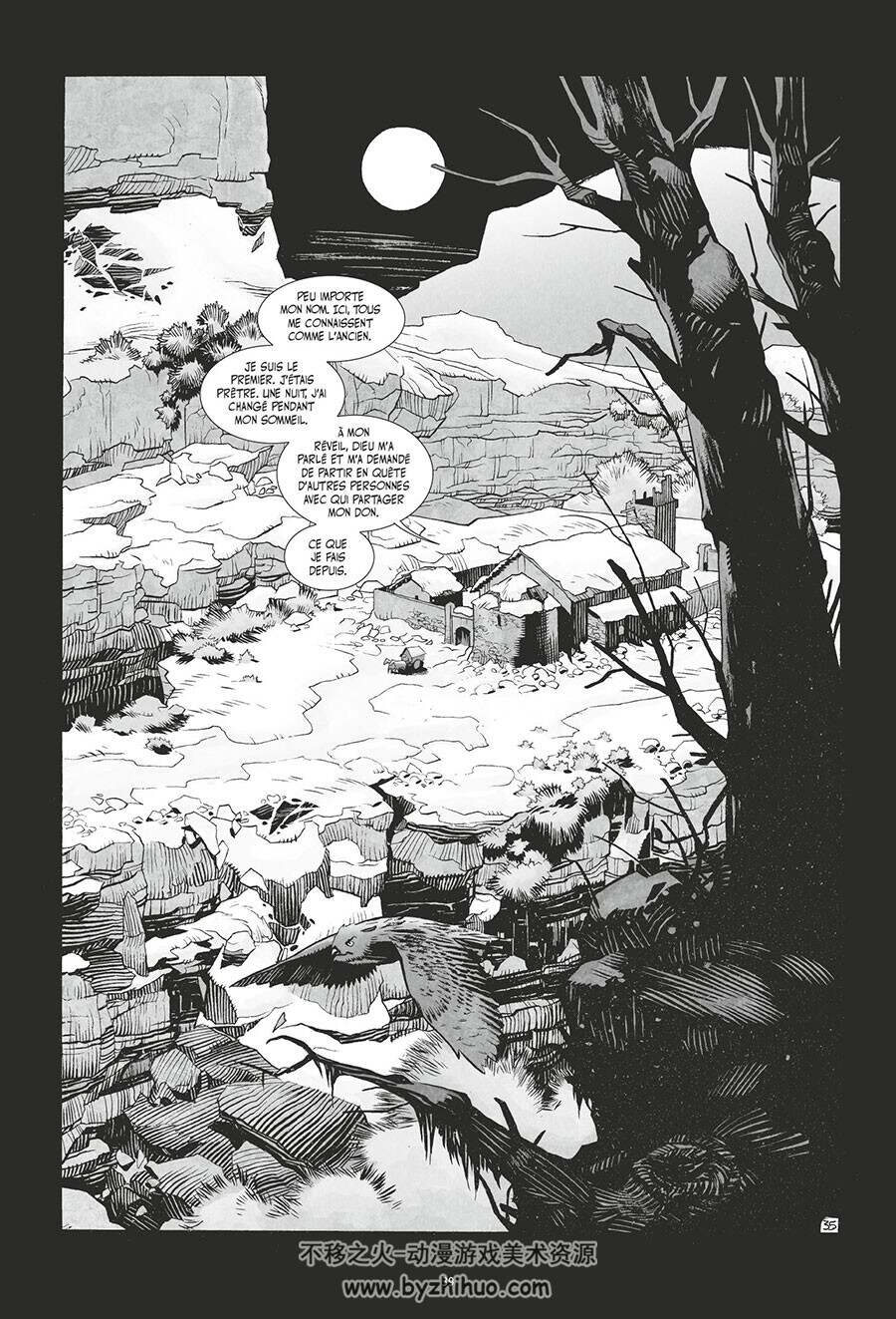 Éternel Hiver 全一册 David Munoz - Rafael Vargas 法国黑白漫画