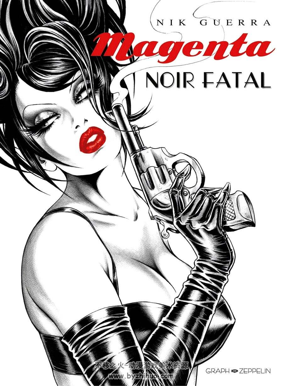 Magenta：Noir Fatal 全一册 Thierry Plée - Nik Guerra 黑白法国漫画