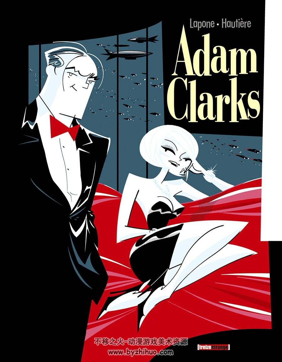 Adam Clarks 第一册 Régis Hautière - Antonio Lapone  卡通法语漫画