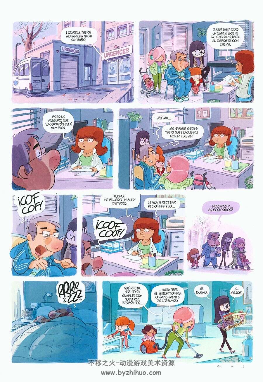 Dad 第一册 Nob 西班牙语卡通彩色漫画下载