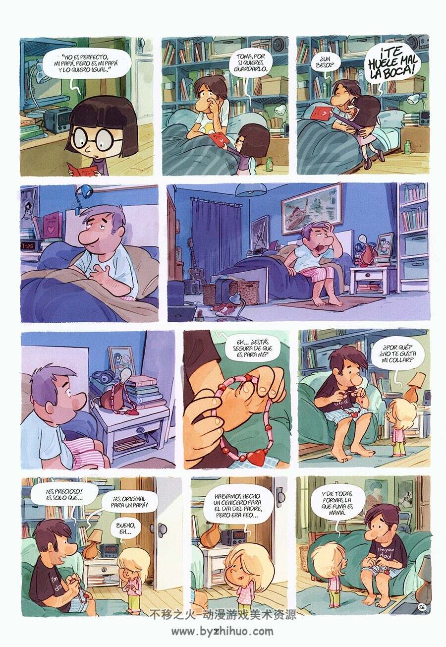 Dad 第一册 Nob 西班牙语卡通彩色漫画下载