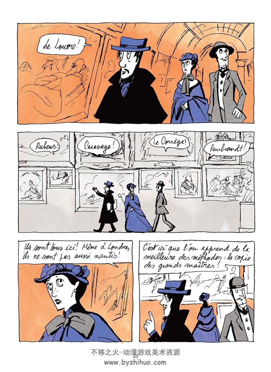 Swan -  Le buveur d'absinthe 第一册 Néjib 手绘风法国漫画