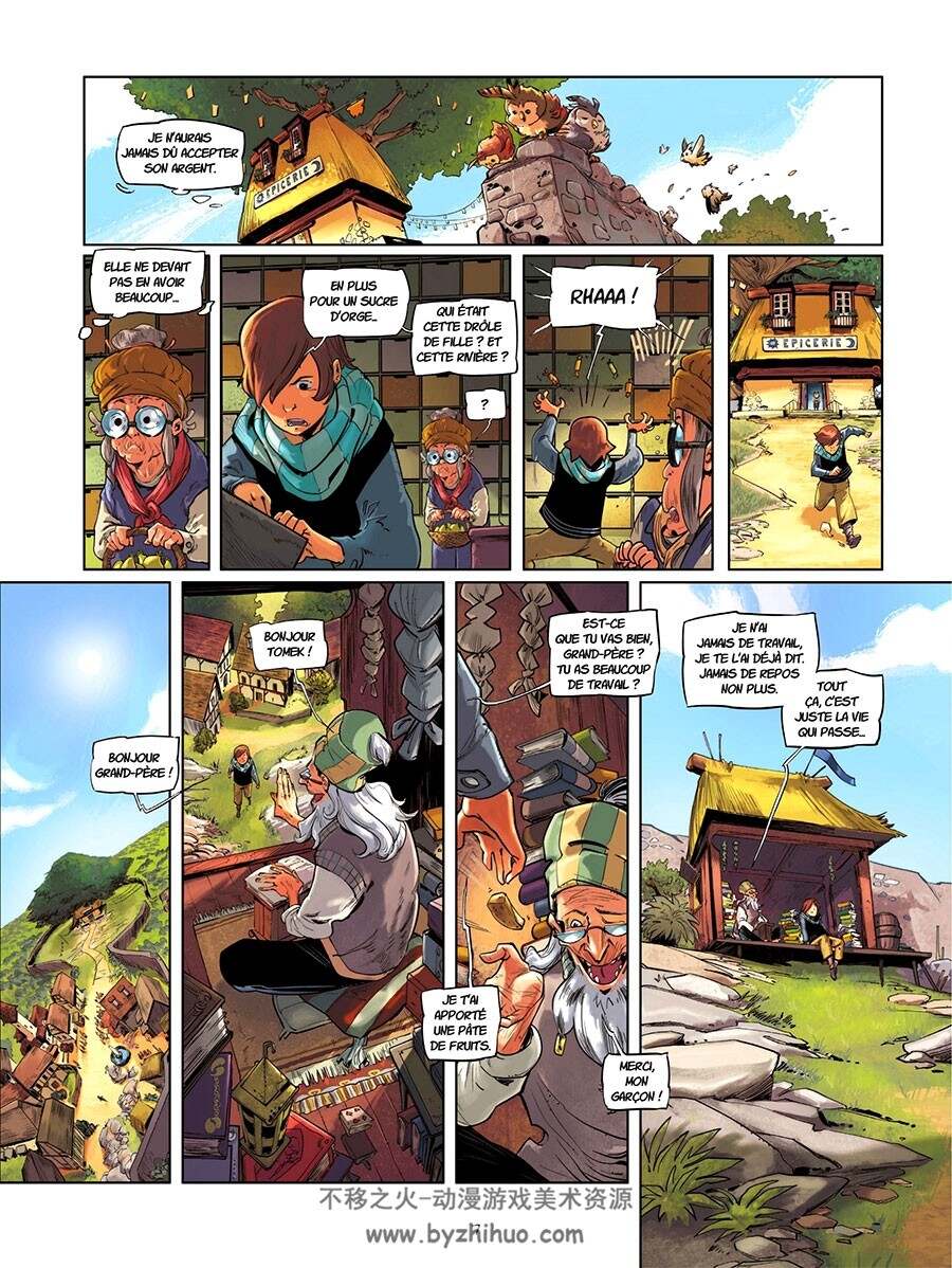 La rivière à l'envers - Tomek 第一册 Maxe L'Hermenier - Djet 全彩色法国漫画