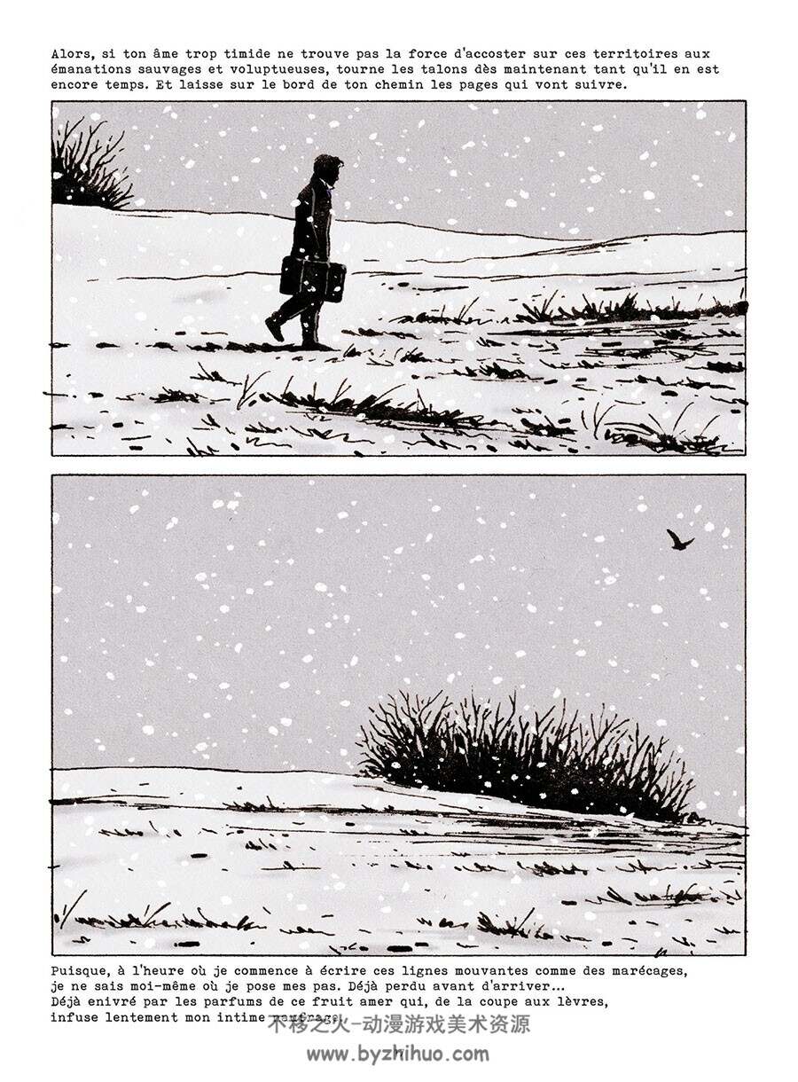 Animabilis 全一册 Thierry Murat  黑白法语欧美漫画下载