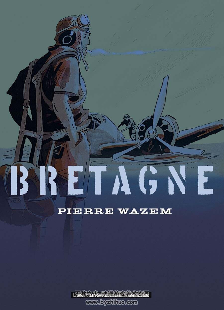 Brtagne 全一册 PIERRE WAZEM 黑白草图风格法语漫画