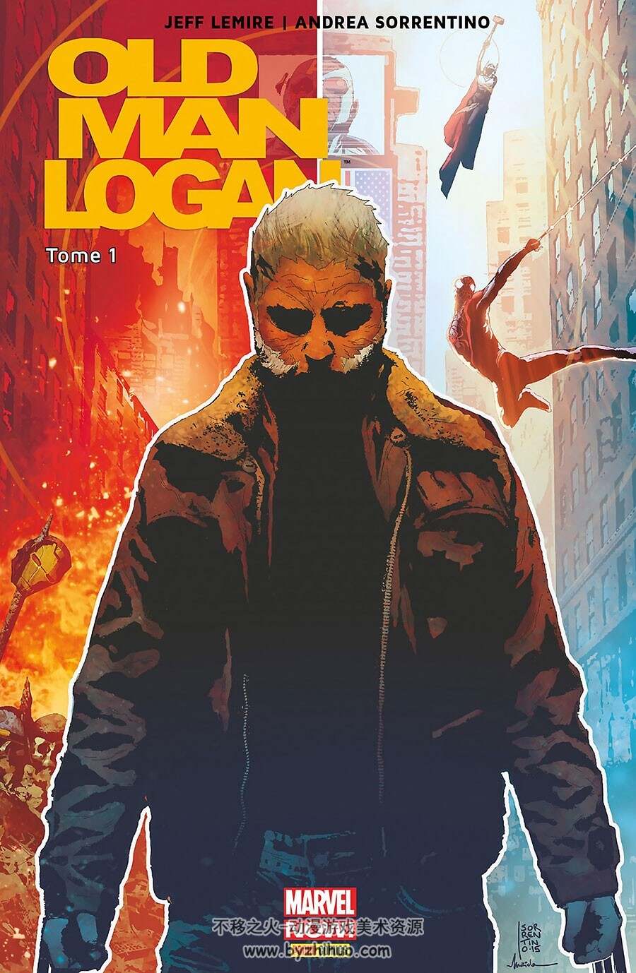 Old Man Logan1-4册 Andrea Sorrentino - Jeff Lemire 漫威超级英雄漫画下载