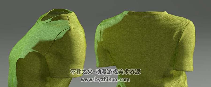 人物着装服装3D渲染图片百度云免费参考 35P