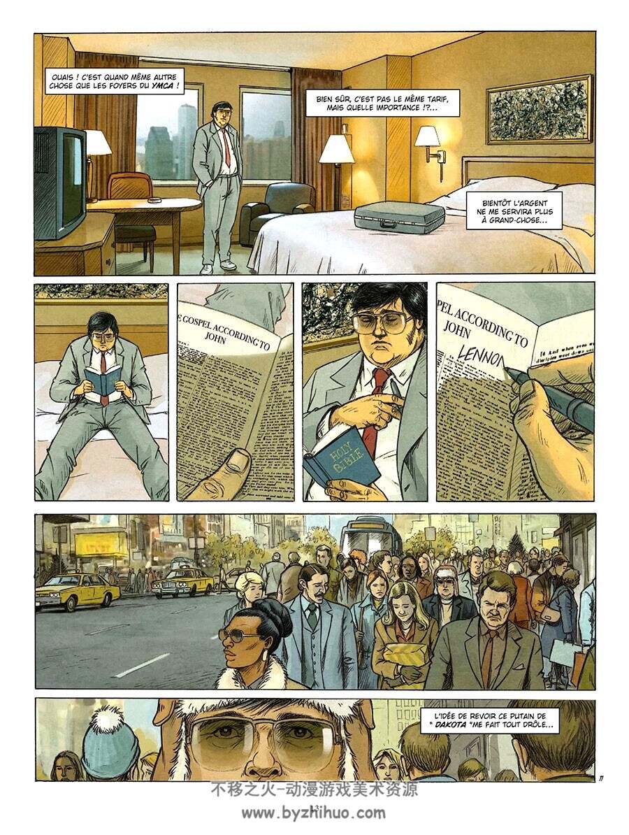 J'ai tué - John Lennon 全一册 Rodolphe - Gaël Séjourné 欧美写实风漫画