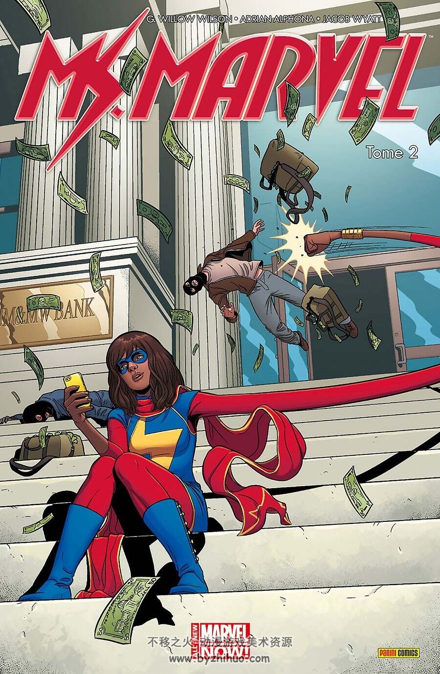 Ms. Marvel 1-8册合集 G. Willow Wilson - Adrian Alphona 超级英雄科幻漫画
