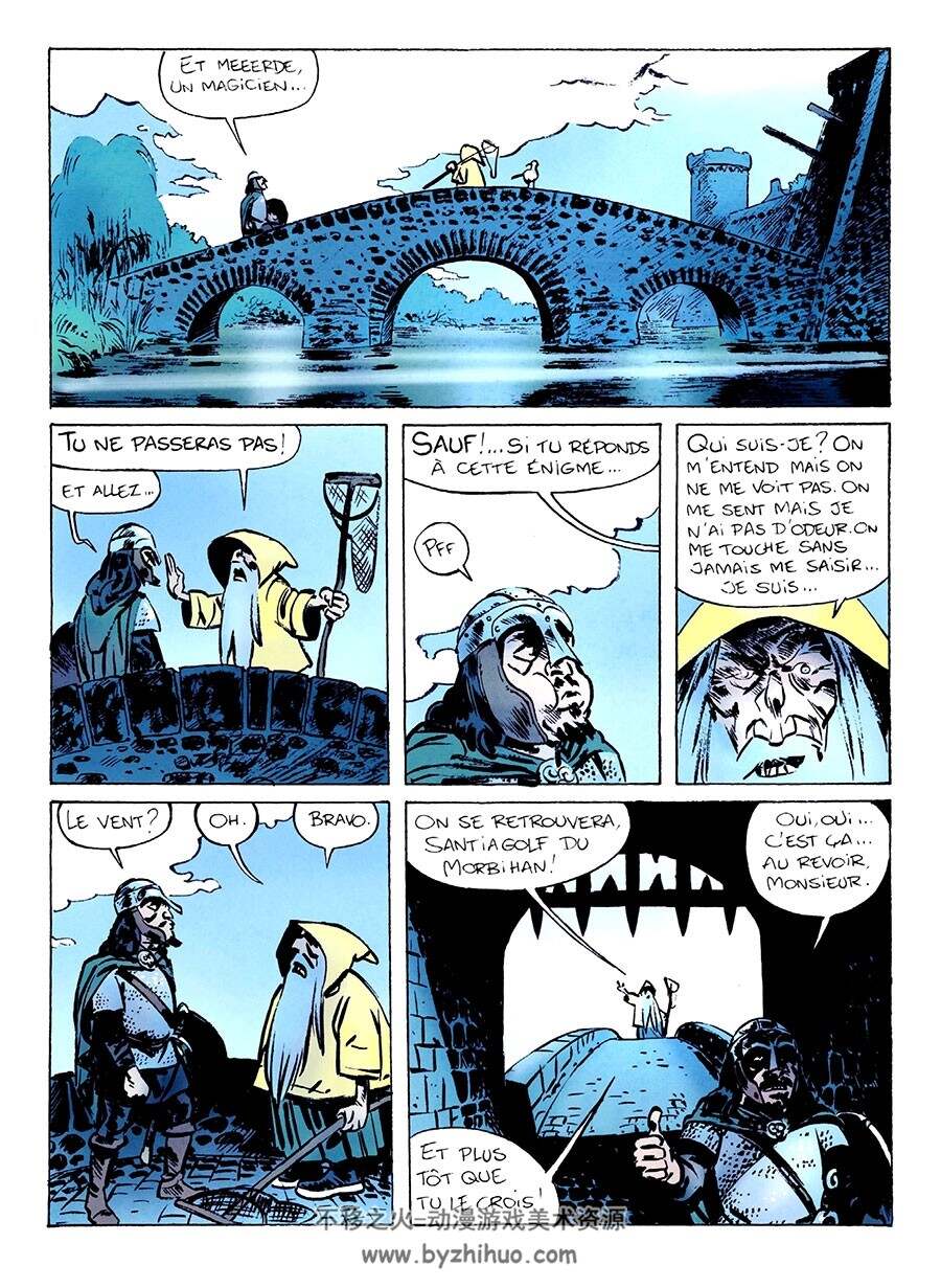 Santiagolf du Morbihan 全一册 B-Gnet 欧美魔幻风彩色漫画