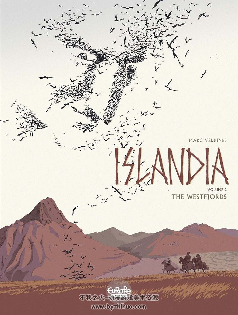 Islandia 1-2册 Védrines 欧美中世纪背景英语漫画