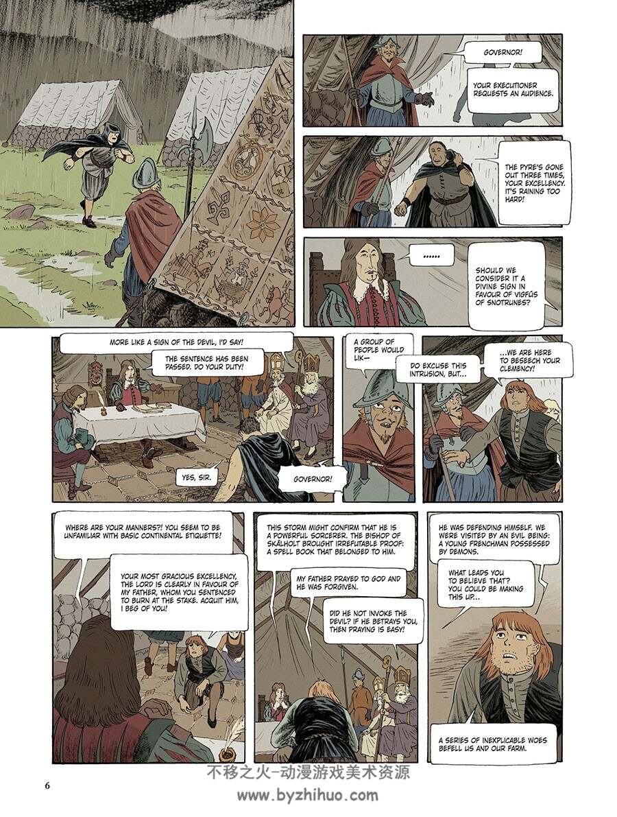 Islandia 1-2册 Védrines 欧美中世纪背景英语漫画