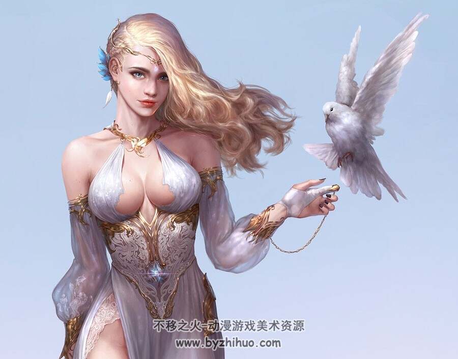 画师Yong Jun Park 韩风人物作品CG插画图片赏析百度云下载 56P