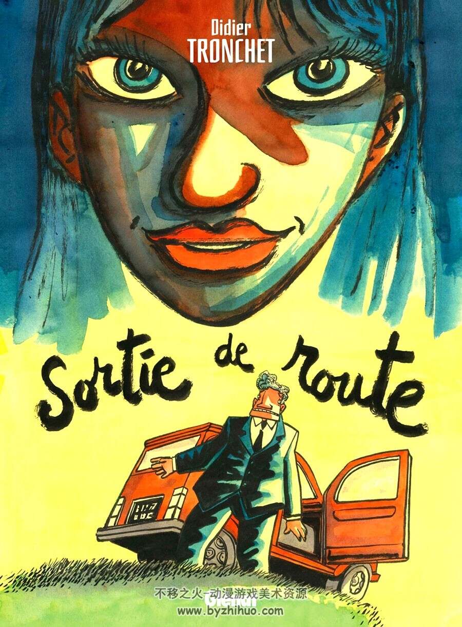 Sortie de Route 全一册 Didier Tronchet 彩色手绘欧美漫画