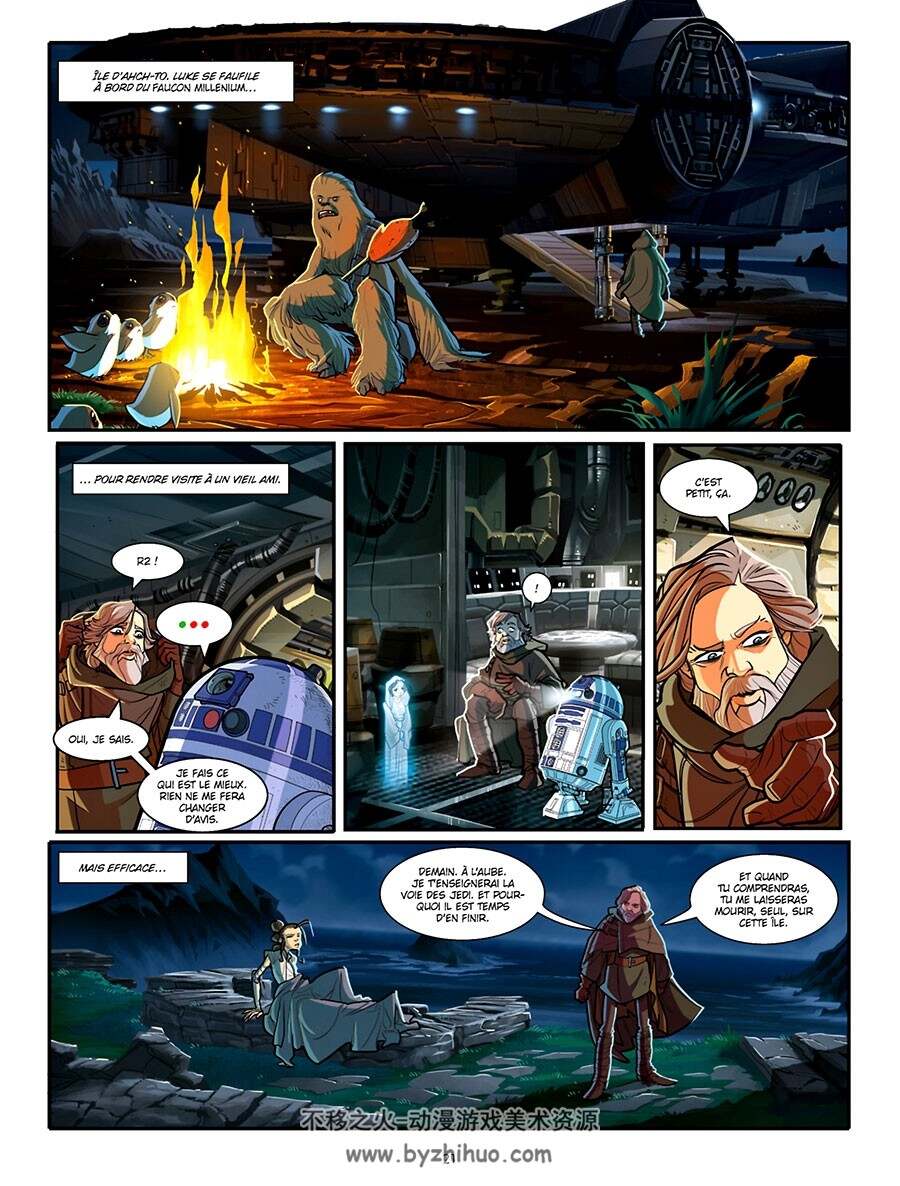 Star Wars - Les derniers Jedi 全一册 Collectif 星球大战相关漫画资源下载