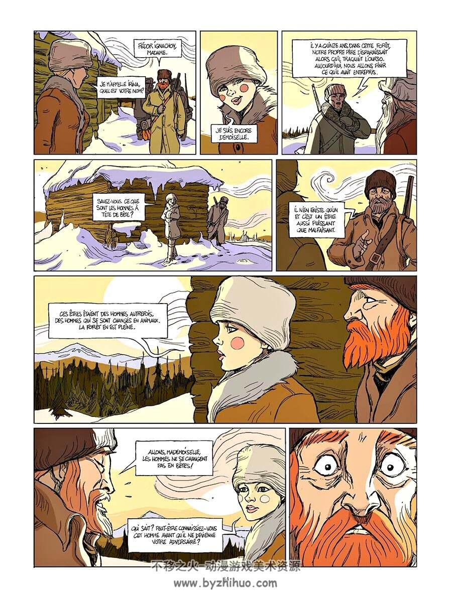 L'ourso 全一册 Merwan - David Alapont 猎人题材欧美彩色漫画下载