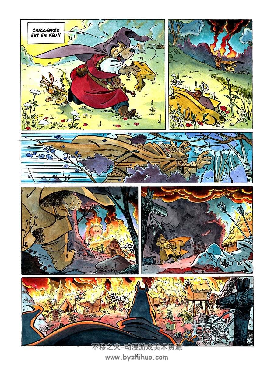 L'épée d'Ardenois - Garen  第一册 Etienne Willem 欧美动物拟人漫画